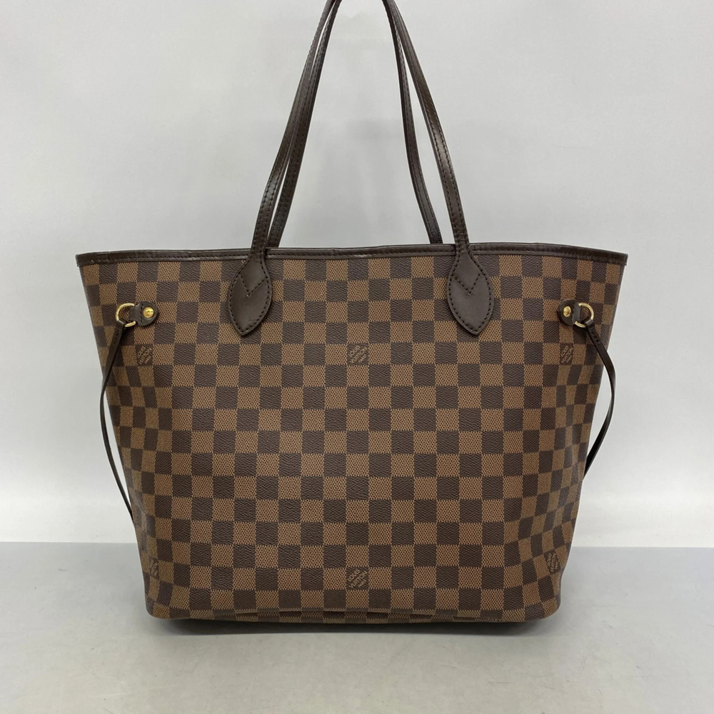 LOUIS VUITTON Brown Damier Neverfull MM Tote Bag - Picture 11 of 11